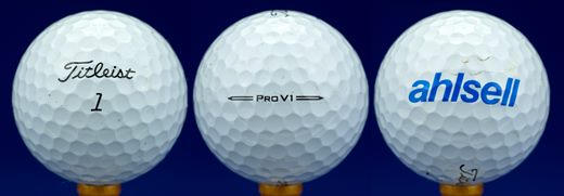 Ahlsell (Titleist 1 Pro V1)