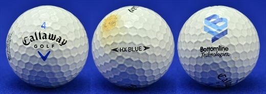 Bottomline Technologies (Callaway 4 Golf HX Blue)