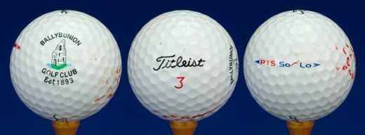 Ballybunion Golf Club (Titleist 3 PTS So-Lo)