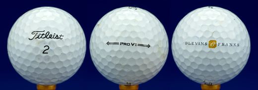 Blevins Franks (Titleist 2 Pro V1)