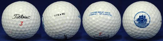 Chubb Insurance (Titleist 3 PTS 90)