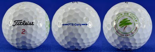 Club de Golf Hacienda del Alamo (Titleist 2 PTS Carry)