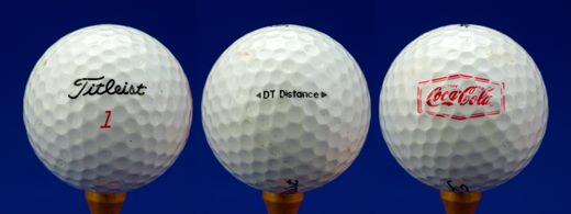 Coca-Cola (Titleist 1 DT Distance)