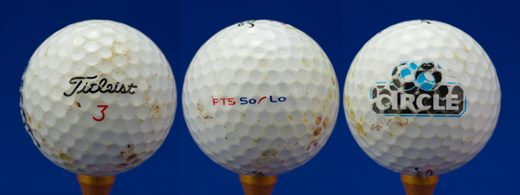 Circle (Titleist 3 PTS SoLo)