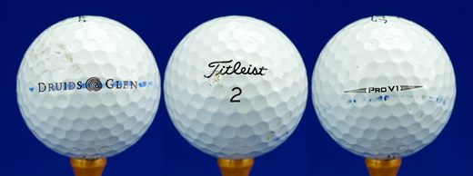 Druids Glen (Titleist 2 Pro V)