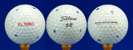 El Toro (Titleist 68 Pro V1)
