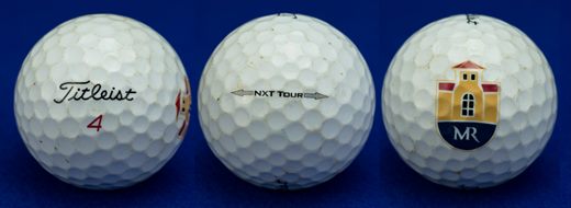 MR (Titleist 4 NXT Tour)