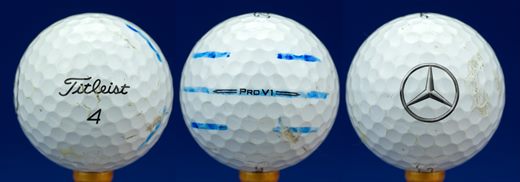 Mercedes-Benz (Titleist 4 Pro V1)