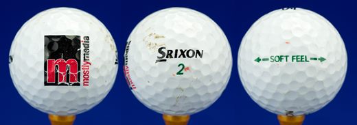 Mostly media (Srixon 2 Soft Feel)