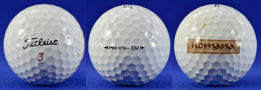Romana (Titleist 3 Pro V1x-332)