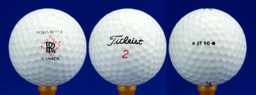 Roll Royce Canada (Titleist 2 DT 90)