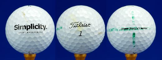 Simplicity (Titleist 1 Pro V1)