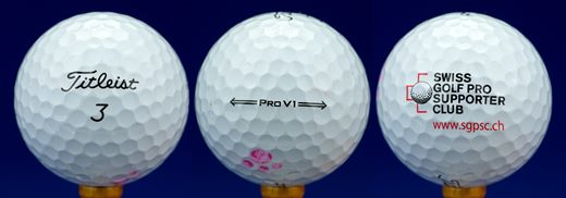 Swiss Golf Pro Supporter Club (Titleist 3 Pro V1)