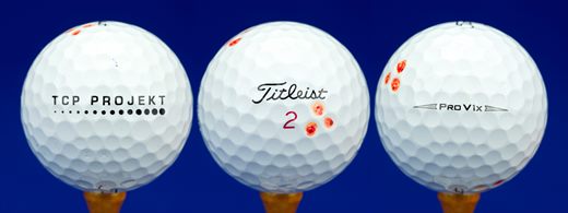 TCP Projekt (Titleist 2 Pro V1x)