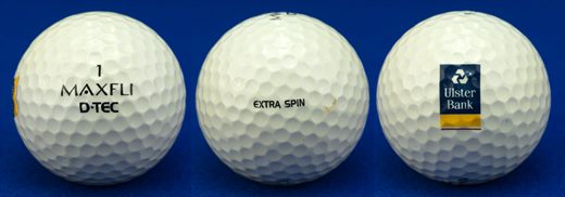 Ulster Bank (MAXFLI 1 D-TEC extra spin)