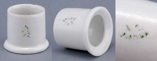 Corpo de porcelana de casquilho sem mecanismo