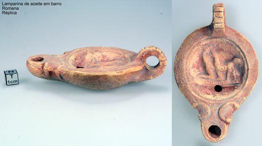Lamparina de azeite romana (Replica) 1