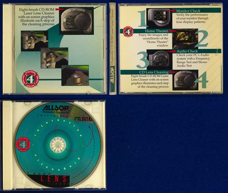 Allsop Diagnostic CD-ROM Laser Lens Cleaner