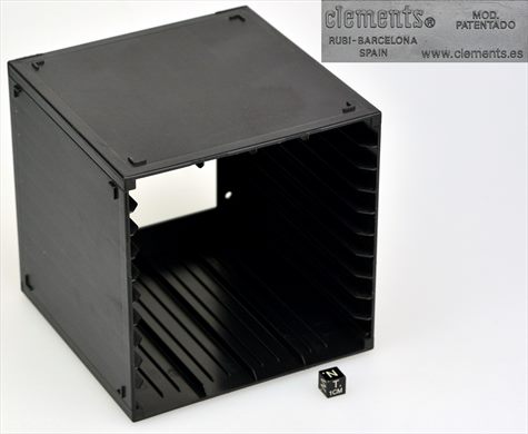 Clements porta CD preto