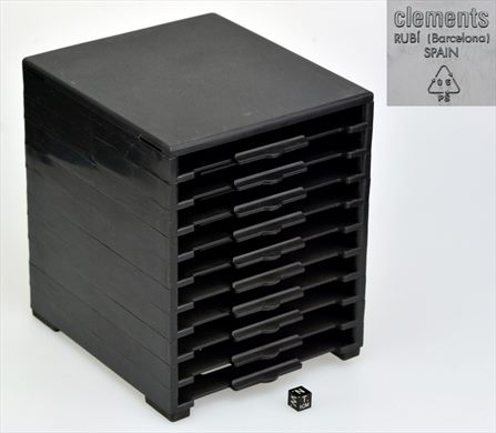 Clements porta CD preto 2
