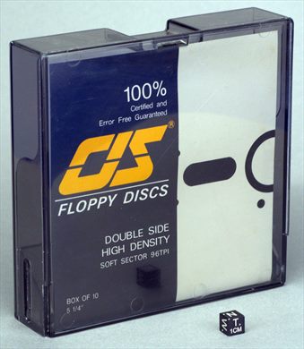Caixa para disquettes de 5.25