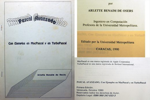 Pascal Avenzado - ISBN 980-247-033-3