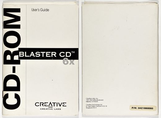 Creative Labs - Blaster CD 6x CD-ROM 0421860093