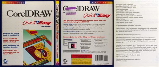 CorelDRAW Quick and Easy for version 3 ISBN 0-7821-1194-7