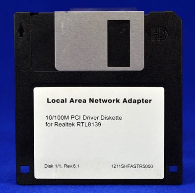 Local Area Network Adapter 10-100M PCI Driver Diskette for Realtek RTL8139