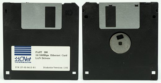 CNet FAST 200 10-100Mbps Ethernet Card LAN Drivers ver.1.02