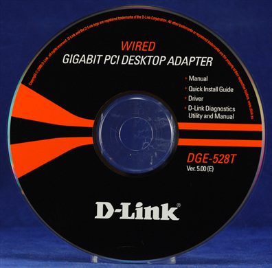 D-Link Wired Gigabit Desktop Adapter DGE-528T V5.00(E)