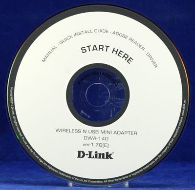 D-Link Wireless N USB Mini Adapter DWA-140 v1.70(E)