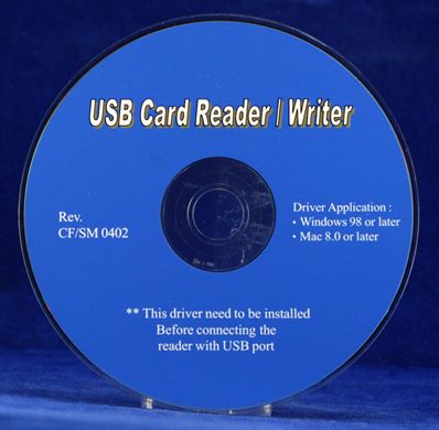 USB Card Reader-Writer CF-SM 0402