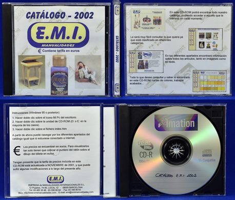 E.M.I. Empresa de Manualidades Internacionales Catalog 2002