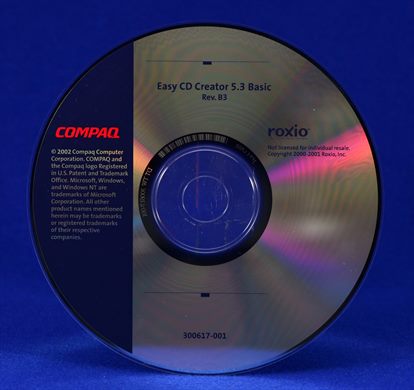 Easy CD Creator 5.3 Basic Rev.B3 (Roxio - Compaq)