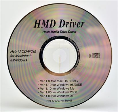HMD Driver Hexa Media Drive Driver Hybrid CD-ROM PN 139307-01 rev.B