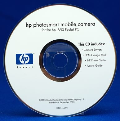 HP Photosmart Mobile Camera for iPAQ Pocket PC CD 345945-001