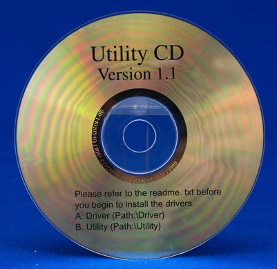 Utility CD Version 1.1