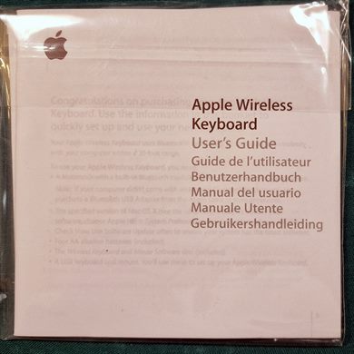 Apple Wireless Keyboard CD