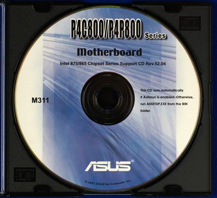 Asus P4C800-P4P800 Series Motherboard M311