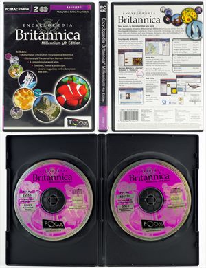 Encyclopedia Britanica Millennium 4th Edition ESS521-D