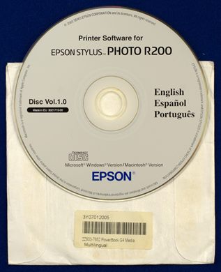 Epson Stylus Photo R200 Disc Vol.1.0
