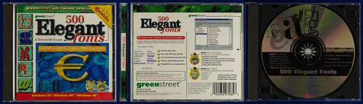 Greenstreet - 500 Elegant fonts