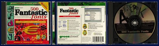 Greenstreet - 500 Fantastic Fonts