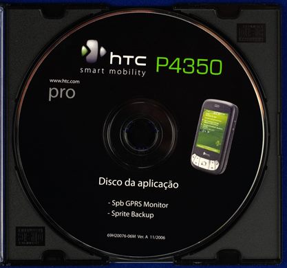 htc P4350 disco da aplicacao