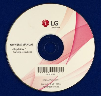 LG Owner's Manual 2108-REV09