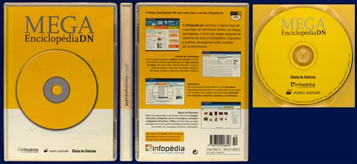 Mega Enciclopedia DN (infopedia - Porto Editora - Diario de Noticias)