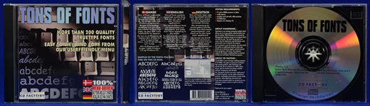 Tons of Fonts (CD Factory)