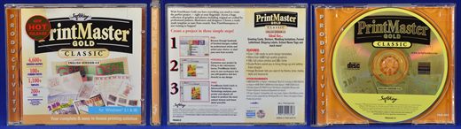 Print Master Gold Classic English Version 4.0 (SoftKey)