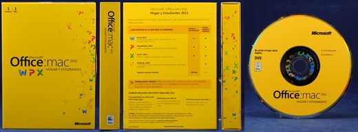Microsoft Office mac 2011 Hogar y estudiantes